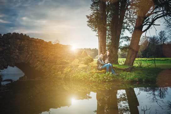 Beautiful Hardwick Park Engagment Photography