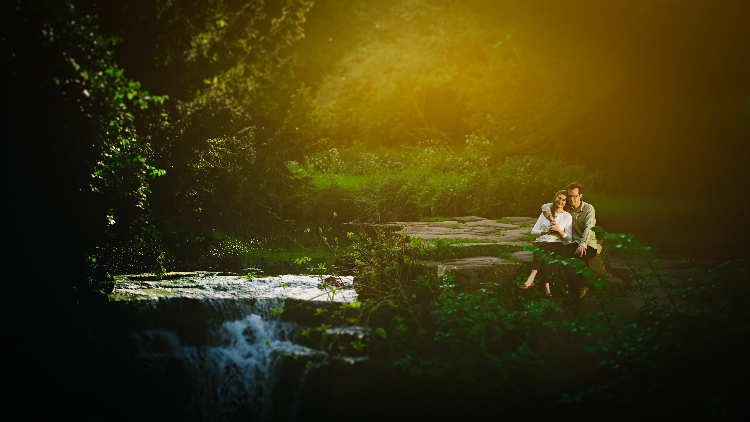 NICOLE & TOM PRE-WEDDING SHOOT IN JESMOND DENE