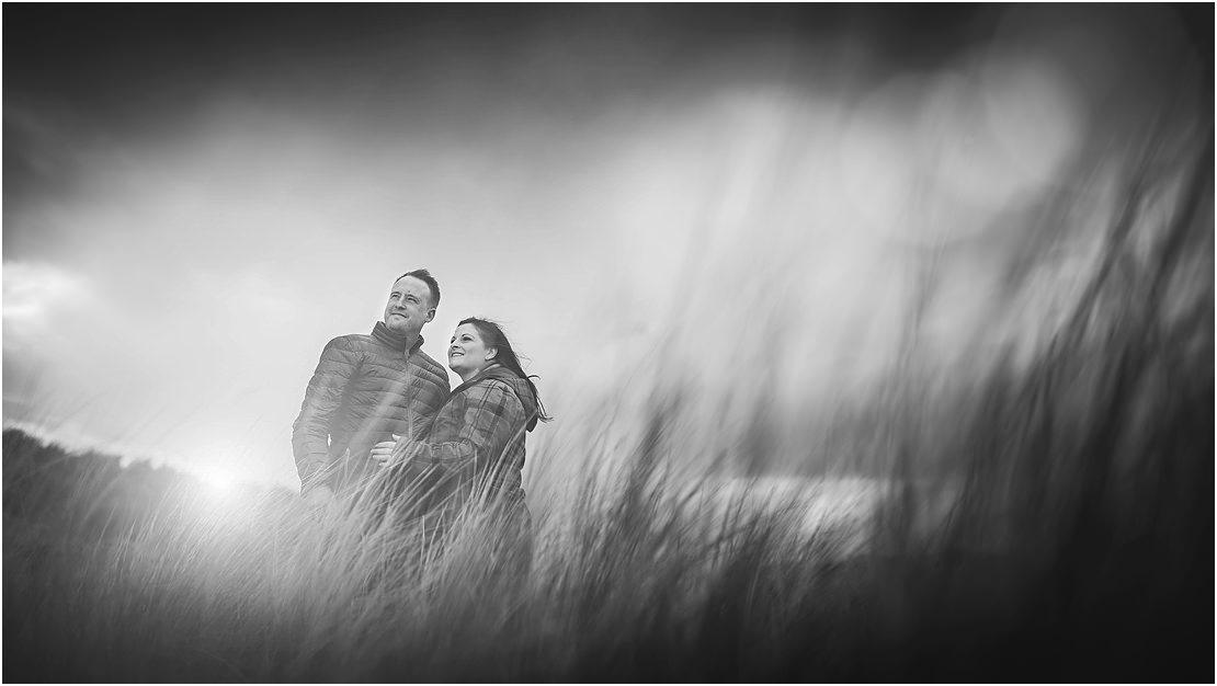 beadnell bay park engagment photography 0002
