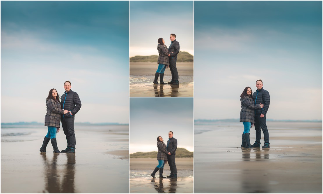 beadnell bay park engagment photography 0004