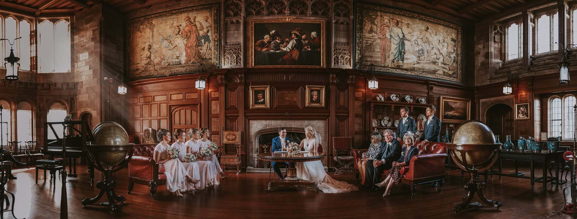 bamburgh castle wedding photography