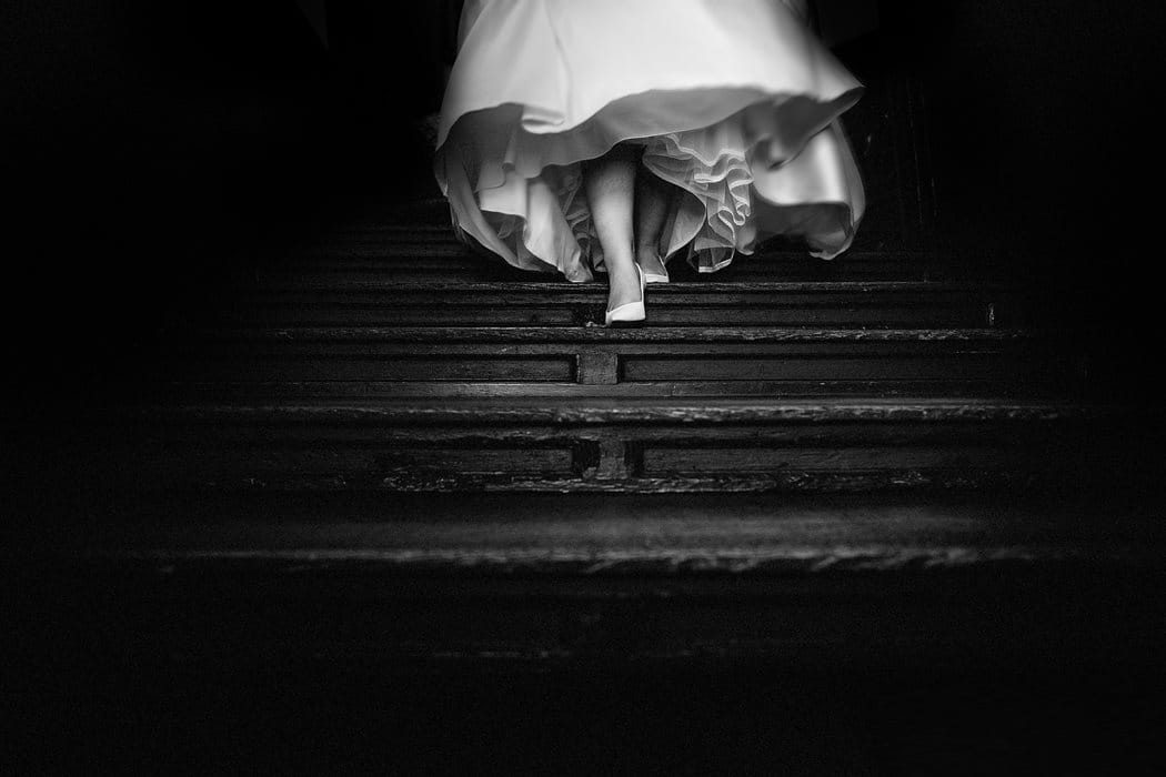 durham castle wedding photo