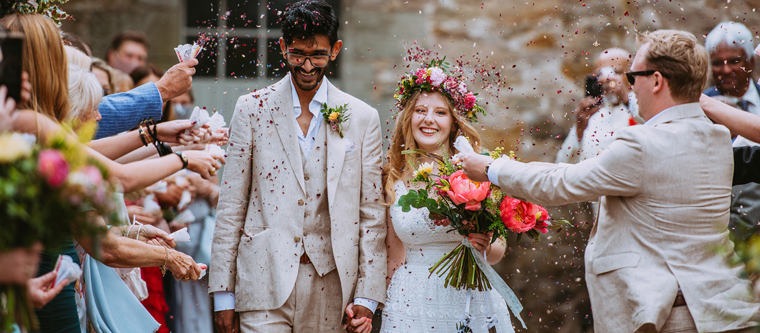 Katie + Vivek - Doxford Barns
