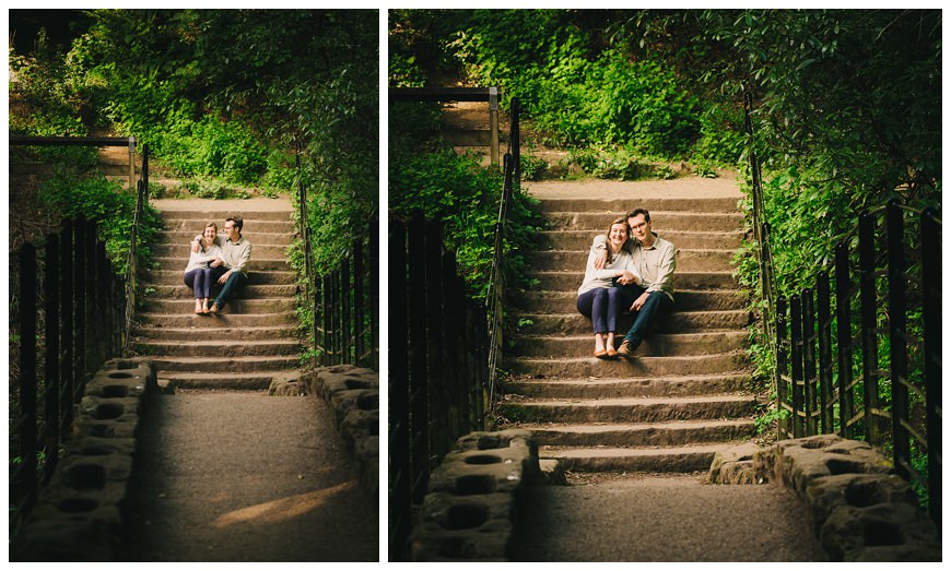 nicole tom jesmond dene engagement photography 0007