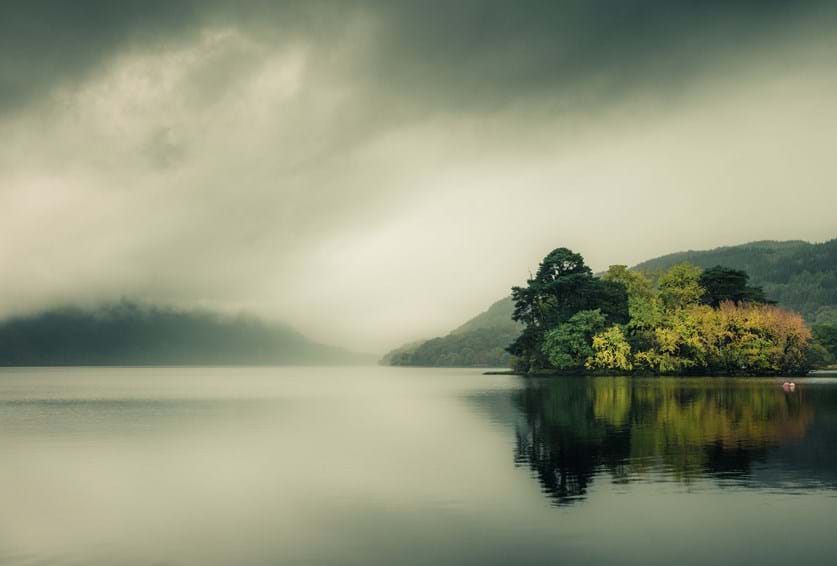 Loch Lomond with the Isle of Inveruglas