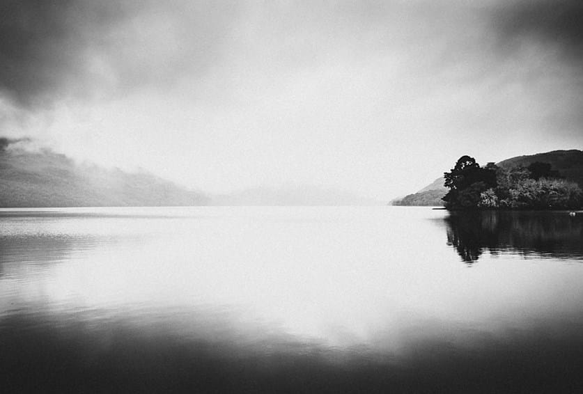 Mono Loch Lomond with the Isle of Inveruglass